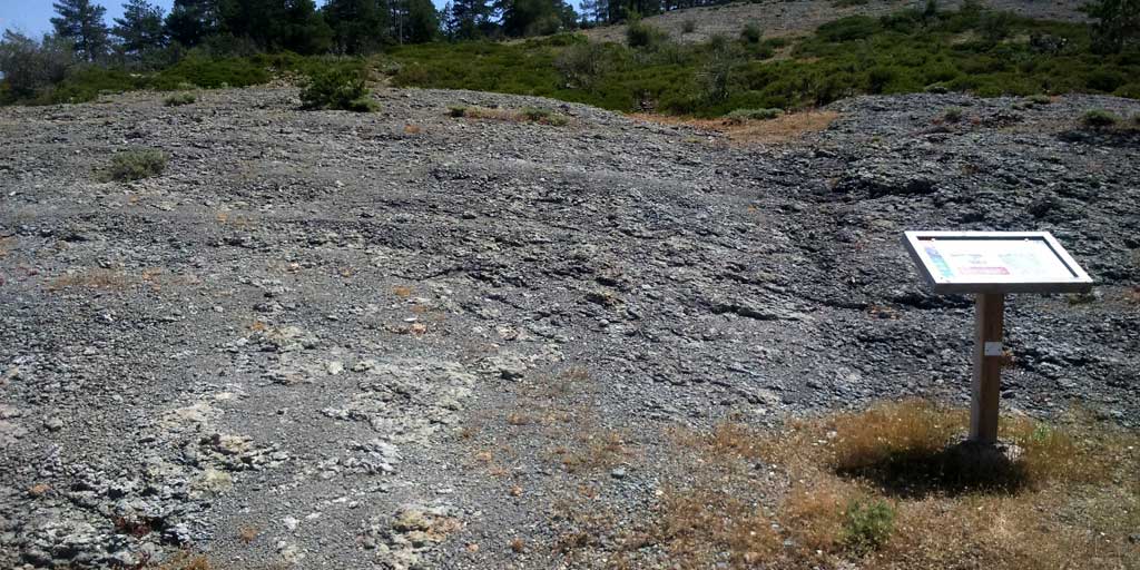 restos volcanicos